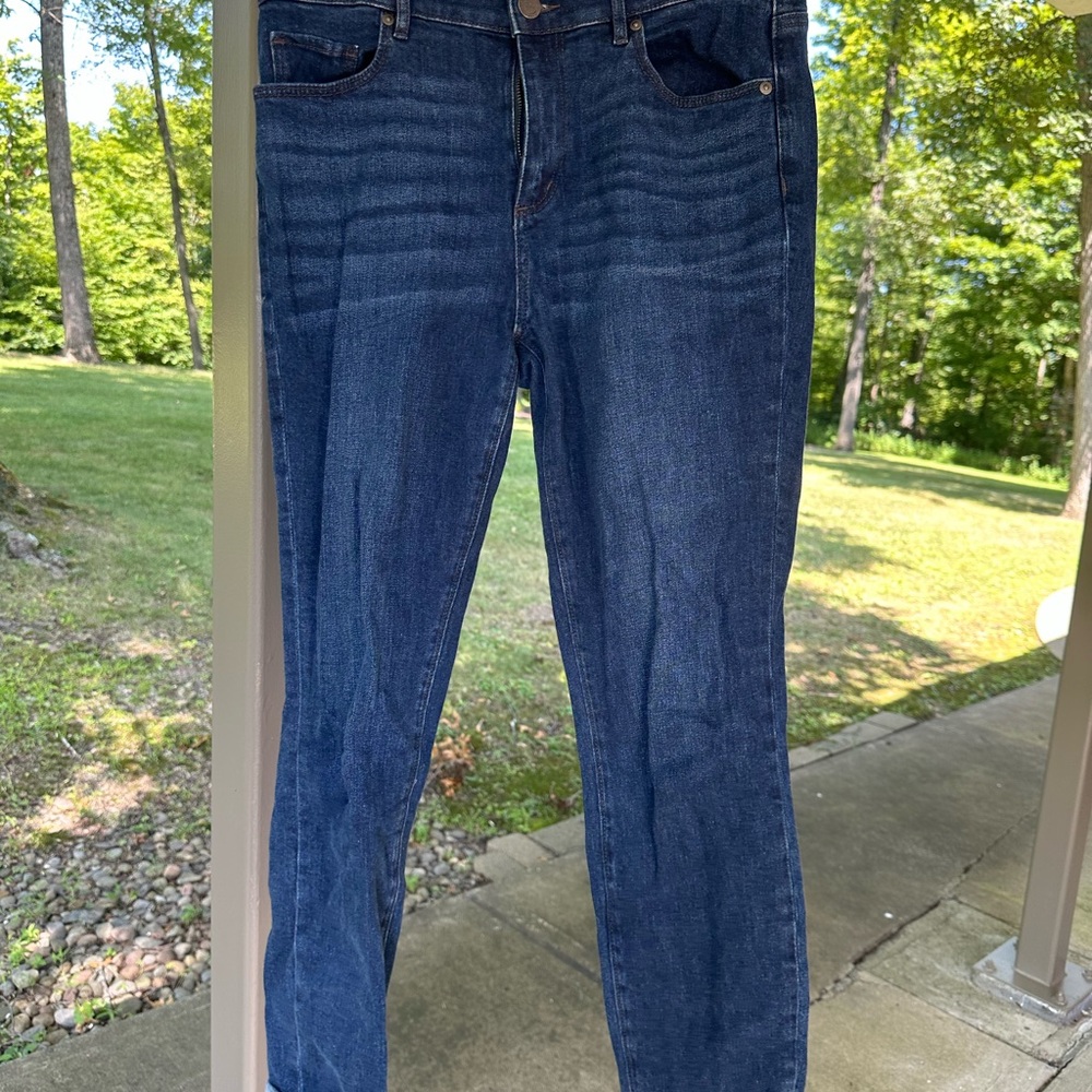 LOFT Skinny Cropped Jeans